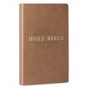 KJV Bible Gift & Award Faux Leather Tan