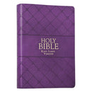 KJV Bible Super Giant Print Faux Leather Purple
