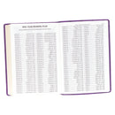 KJV Bible Super Giant Print Faux Leather Purple