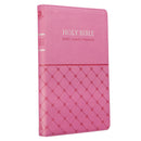 KJV Bible Gift Edition Faux Leather, Pink