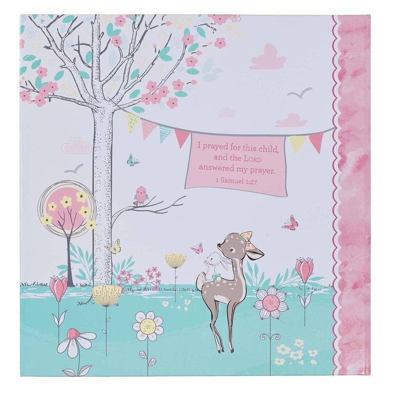 Our Baby Girl's First Year Padded Hardcover Memory Book