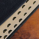 KJV Bible Deluxe Gift Full-grain Leather Black/Saddle Tan