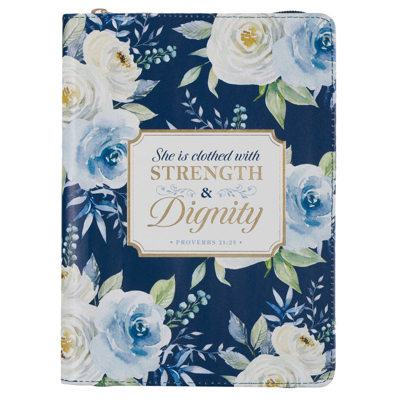 Strength and Dignity Zipper- Prov 31:25