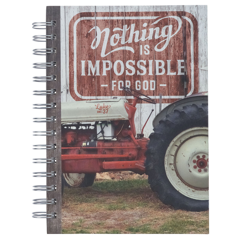 Nothing is Impossible Red Tractor
