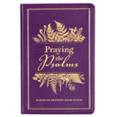 Praying the Psalms Purple Faux Leather