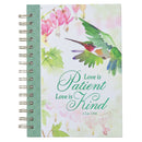 Love is Patient Green Hummingbird