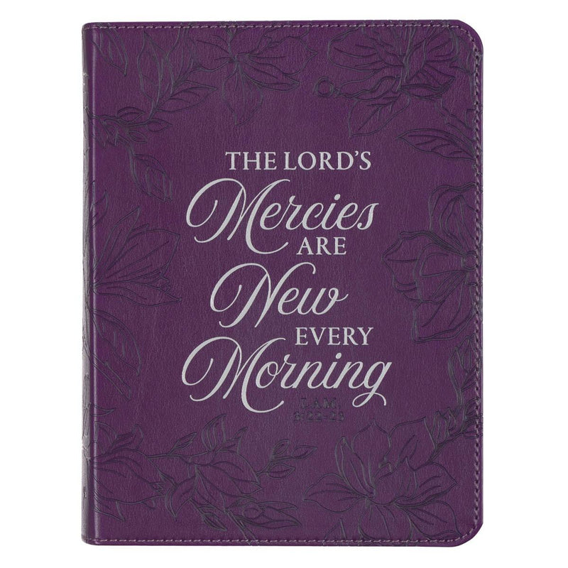 His Mercies Lam. 3:22-23 Journal Handy Purple