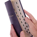 KJV Bijbel Thinline LP Kunstleer, Paars Bloemenmotief