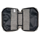 Sterke en moedige Jozua 1:9 Bijbelomslag grijs.