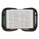 Sterke en moedige Jozua 1:9 Bijbelomslag grijs.