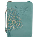 Be Still Ps. 46:10 Bible Cover Fashion Teal MEDIUM
