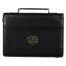 Hope & a Future Jer. 29:11 Bible Cover Fashion Black Floral . XL