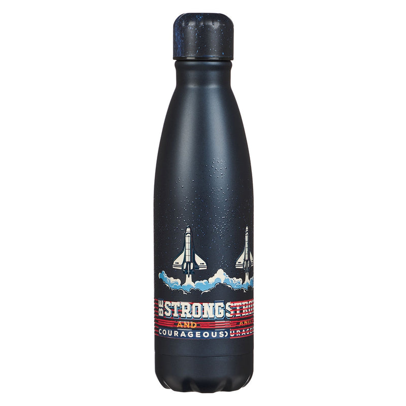 Waterfles SS Navy Sterk en Moedig Josh. 1:9