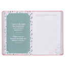 Kijk omhoog, meisje! Roze imitatieleer