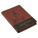 I Will Carry You Isa. 46:4 Journal Classic Zip Two-tone Brown