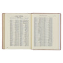 KJV Note-taking Bible Mauve HC Large print