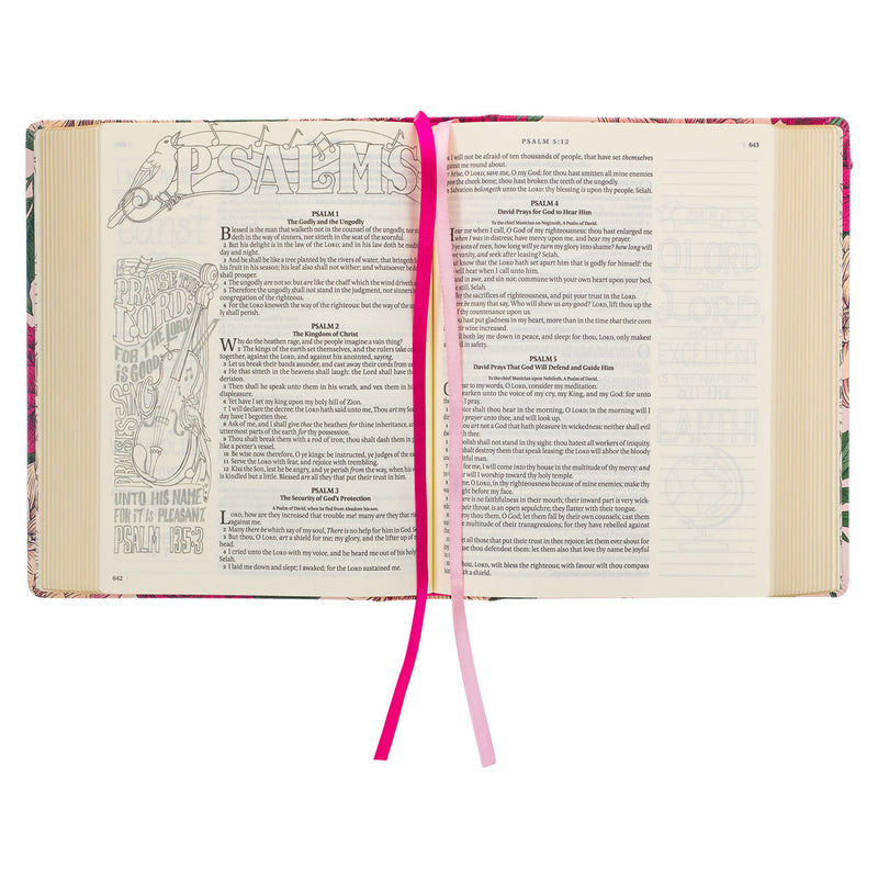 My Creative Bible Floral Faux Leather HC