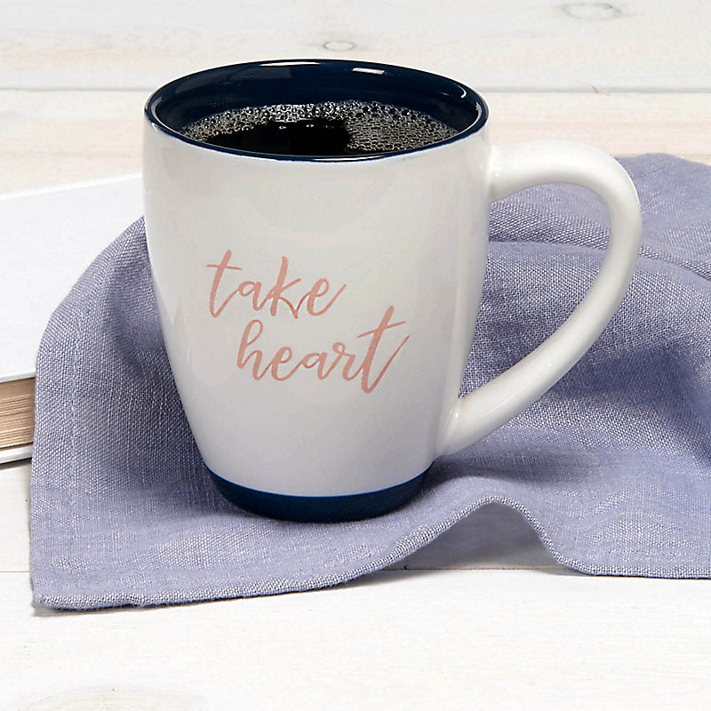 take heart coffee mug