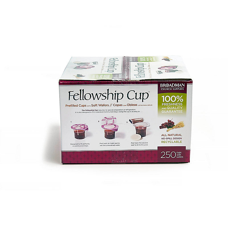 Fellowship Cups (500) Prefil Wafer&Juice