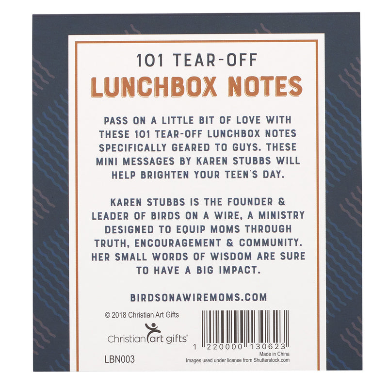 Lunchbox notes for guys - 101 sheets