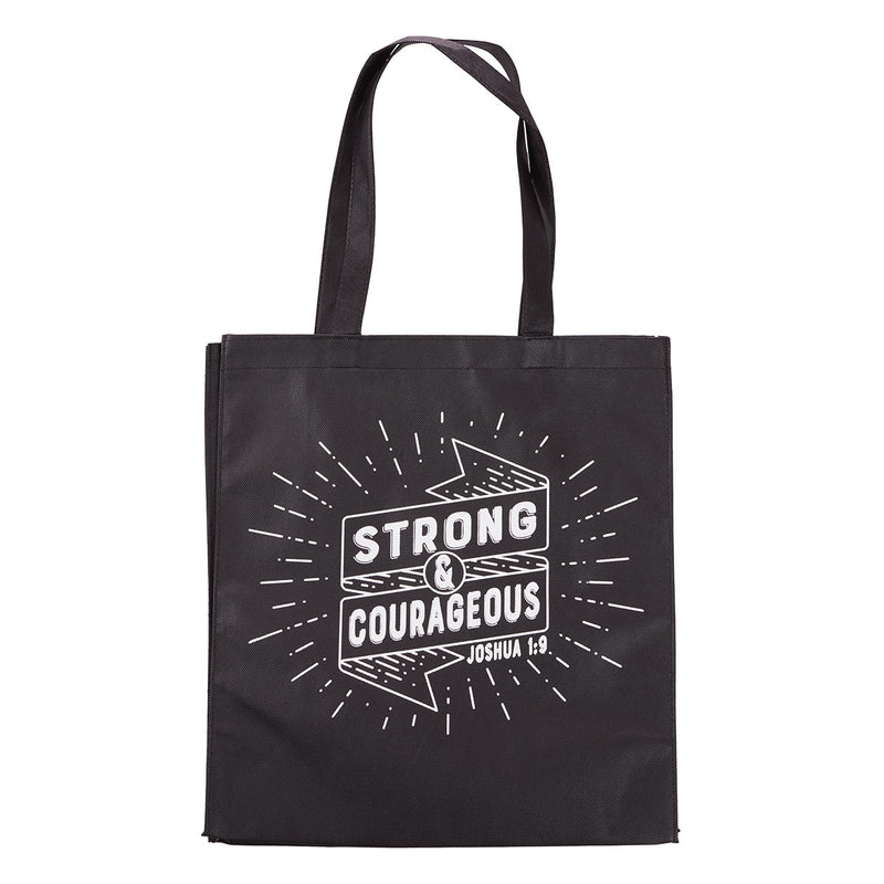 Strong and courageous - Black