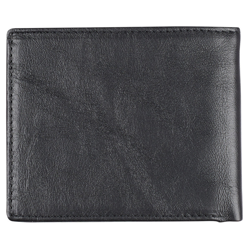 Men's Black Bifold Rhino Armor Wallet