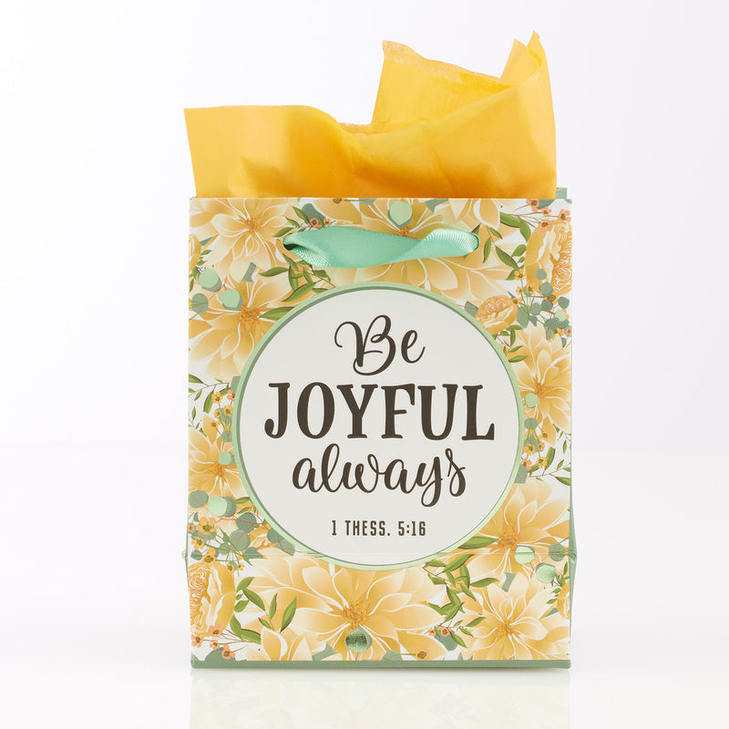 Be joyful always - 86 x 51 x 105 mm