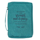 Strength & Dignity Turquoise Plycanvas