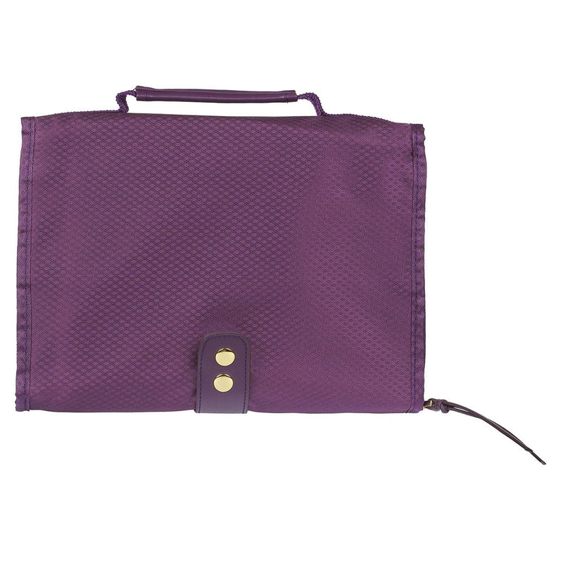 Grace Purple Tri-fold Organizer