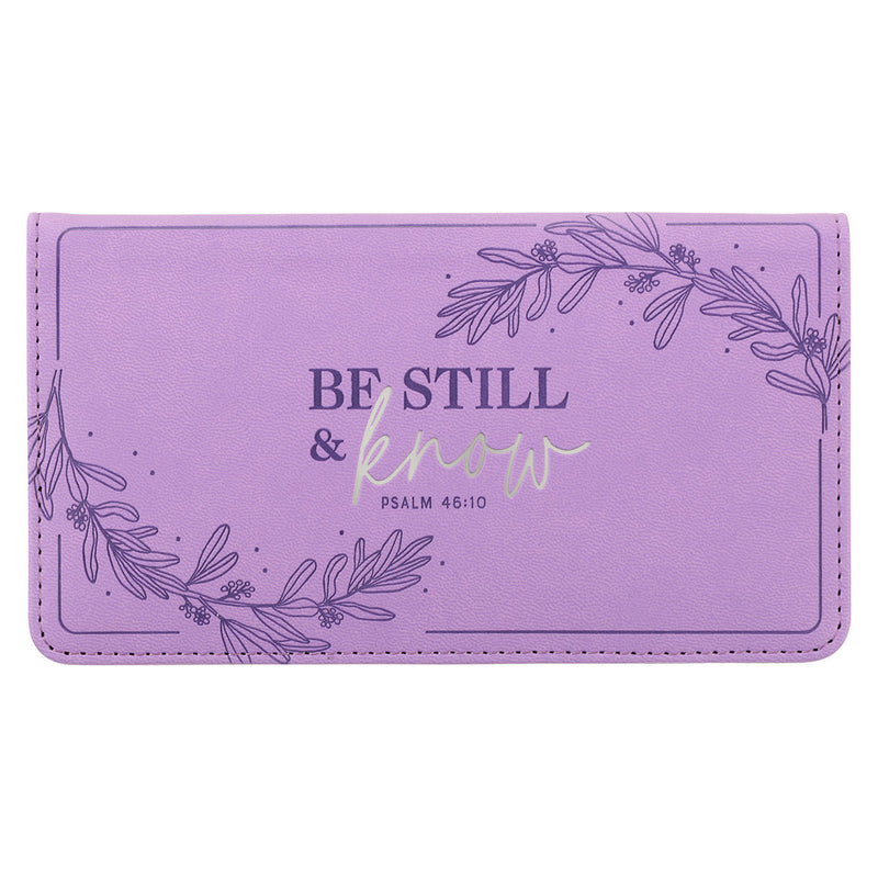 Be Still & Know Lilac Purple - Psa 46:10