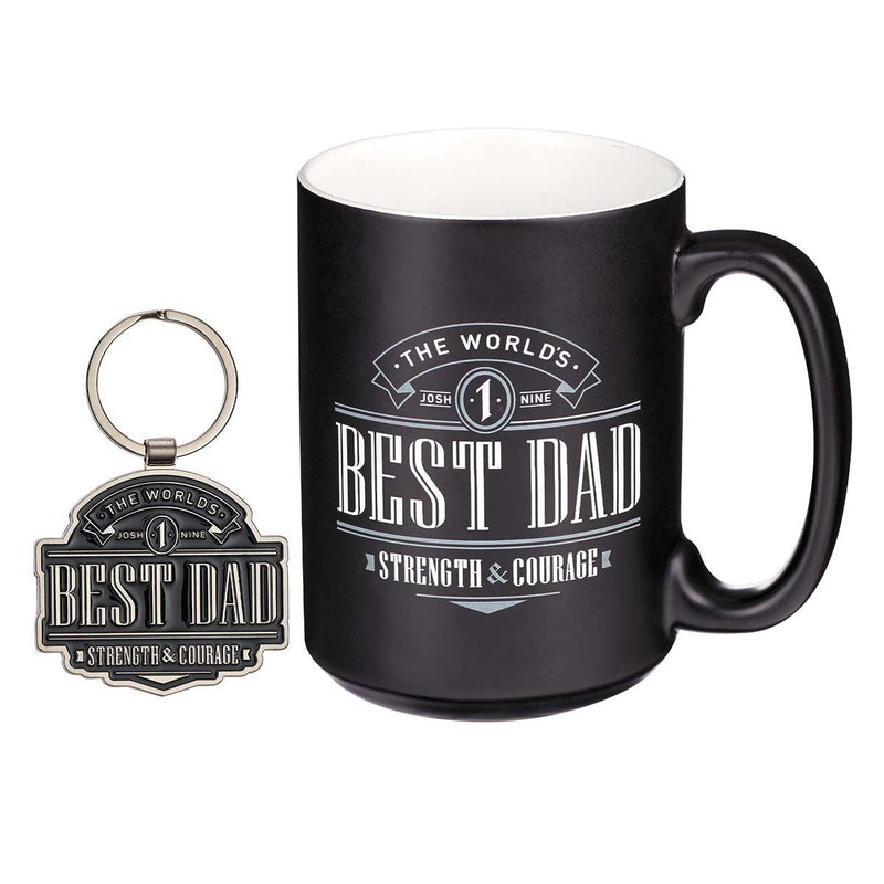 The World's Best Dad Mug and Keyring