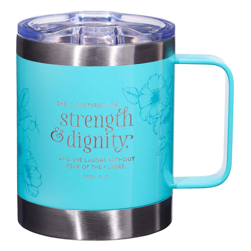 Strength & Dignity Teal - Proverbs 31:25