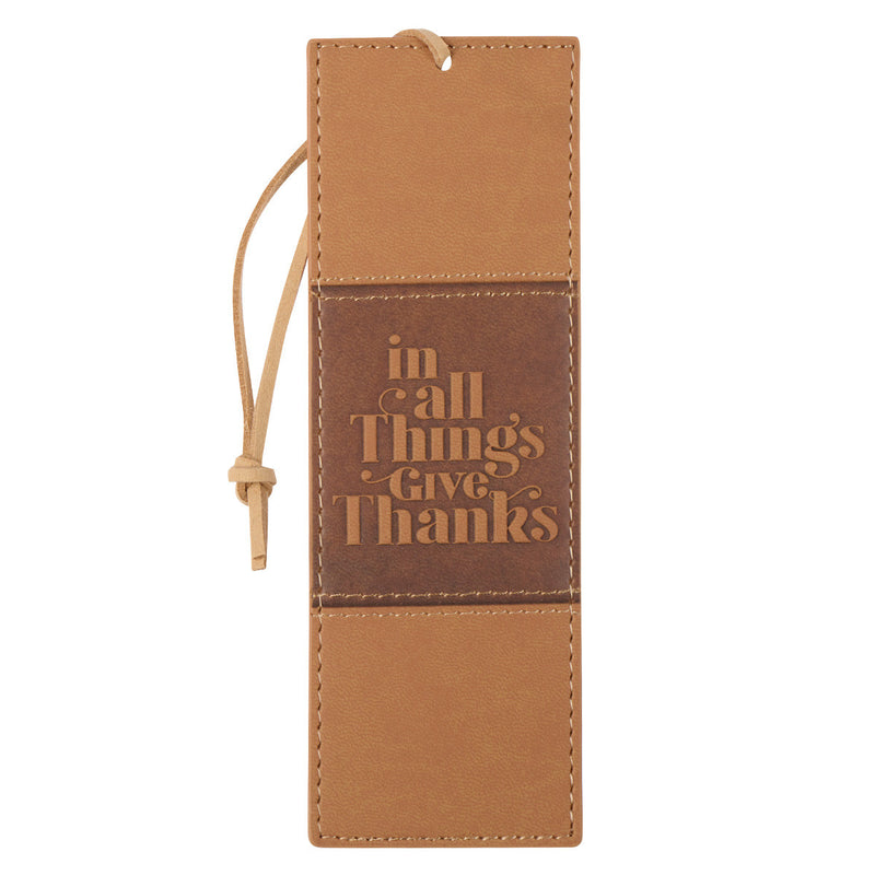 In All Things Give Thanks Tan
