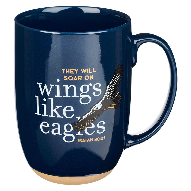 On Eagle's Wings Coffee Mug - Isa 40:31