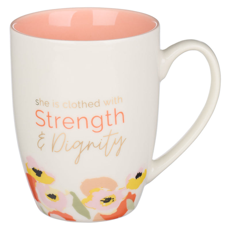 Strength & Dignity Peach -Proverbs 31:25