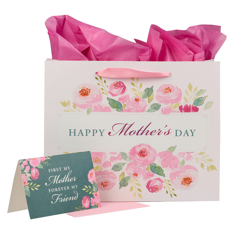 Happy Mother's Day Pink Peony Large Land