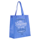 The Kingdom of God Blue Shopping Tote Ba