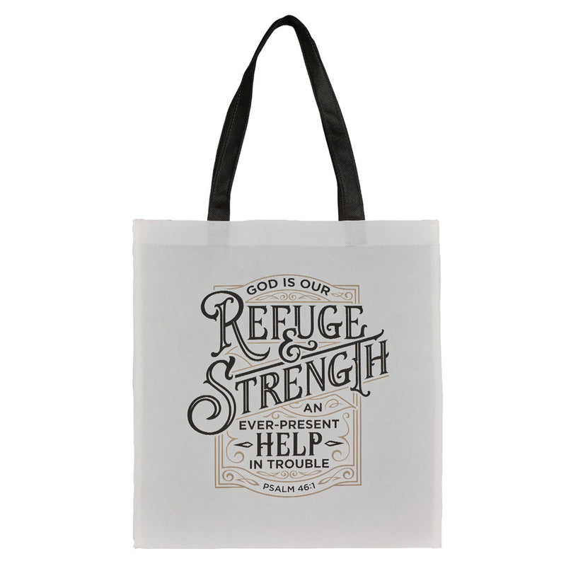 Refuge and Strength Black and White Shop