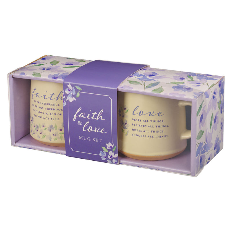 Faith and Love Lilac Purple