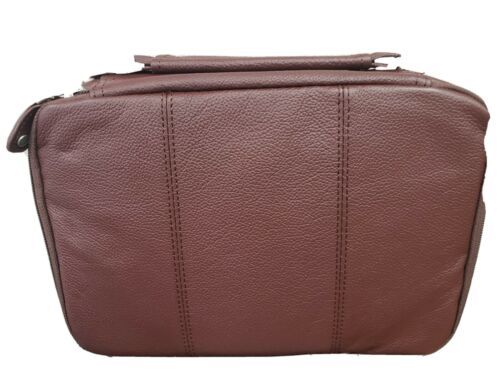 Fish - Dark brown - Full grain leather