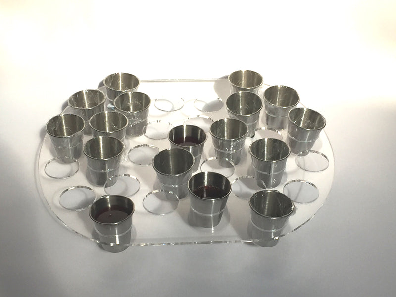Communion-tray 32 cups large cups