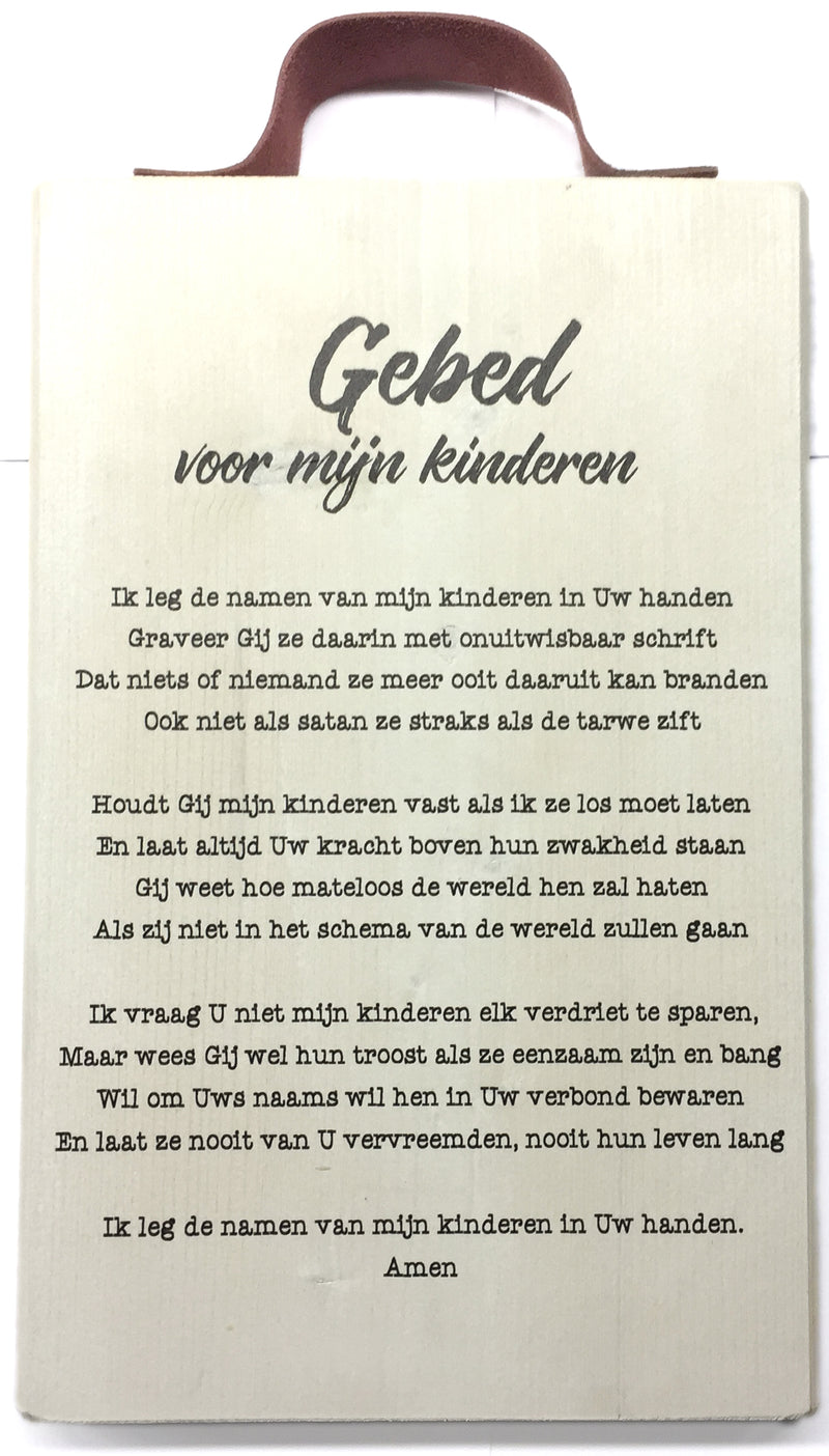 Gebed voor mijn kinderen