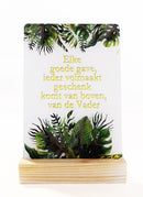 Elke goede gaf komt van boven