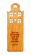 Huis - Waar twee mensen in mijn naam samen zijn, ben ik in hun midden