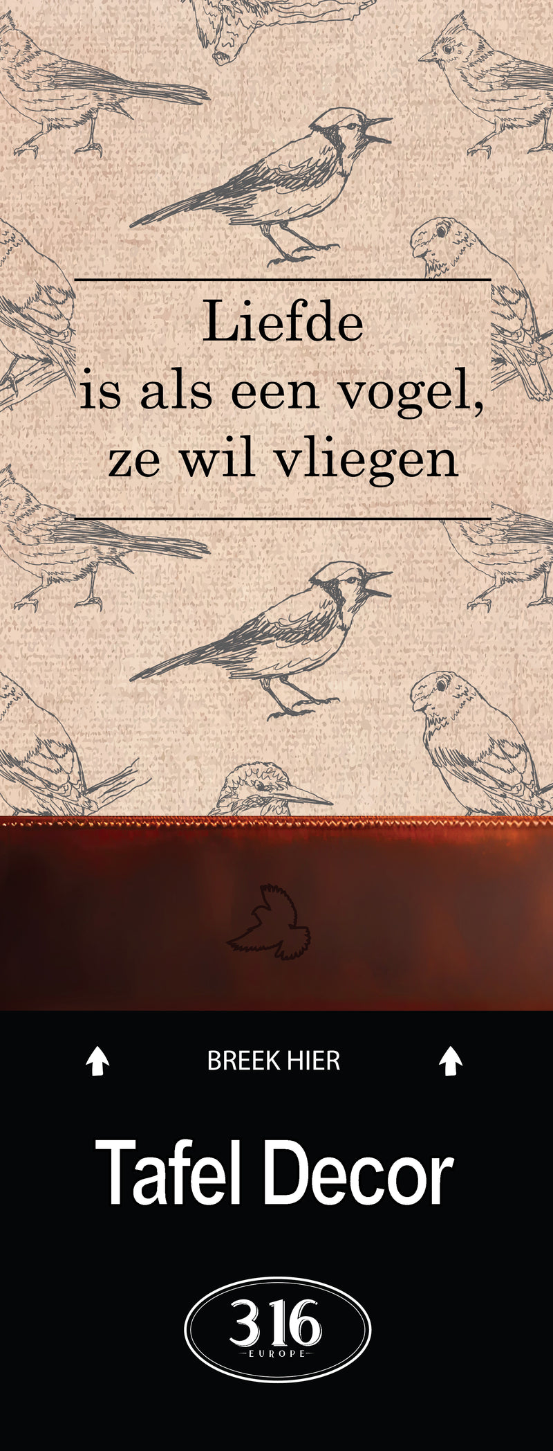 Liefde is als vogels