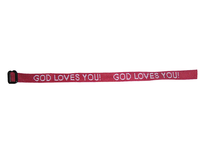 God loves you - Burgundy