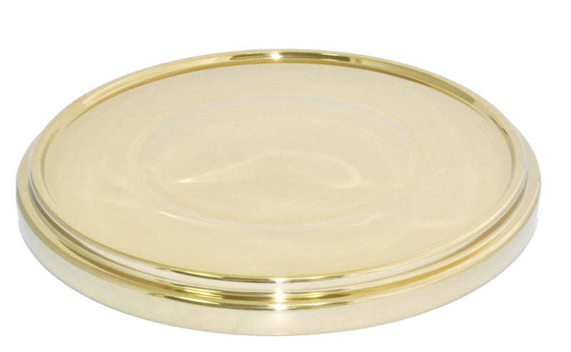 Communion breadplate base - Brasstone