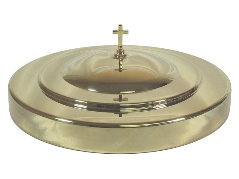 Communion tray cover gold