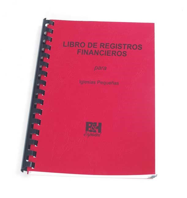 Span-Finance Record Book For Small Churches (Libro de Registros Financieros Para Iglesias Pequetas )