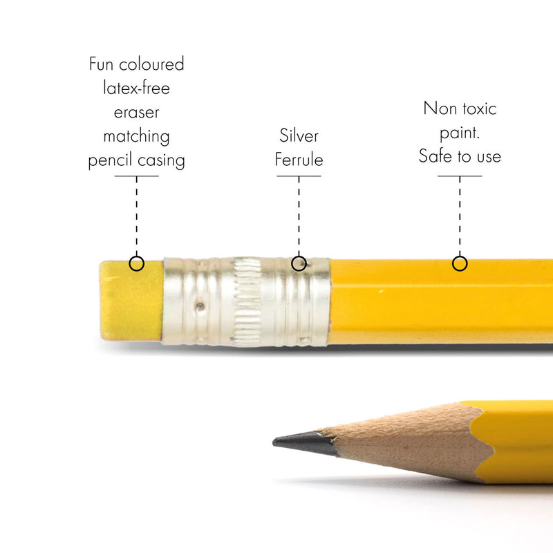 72 Graphite Pencils with Bible verses